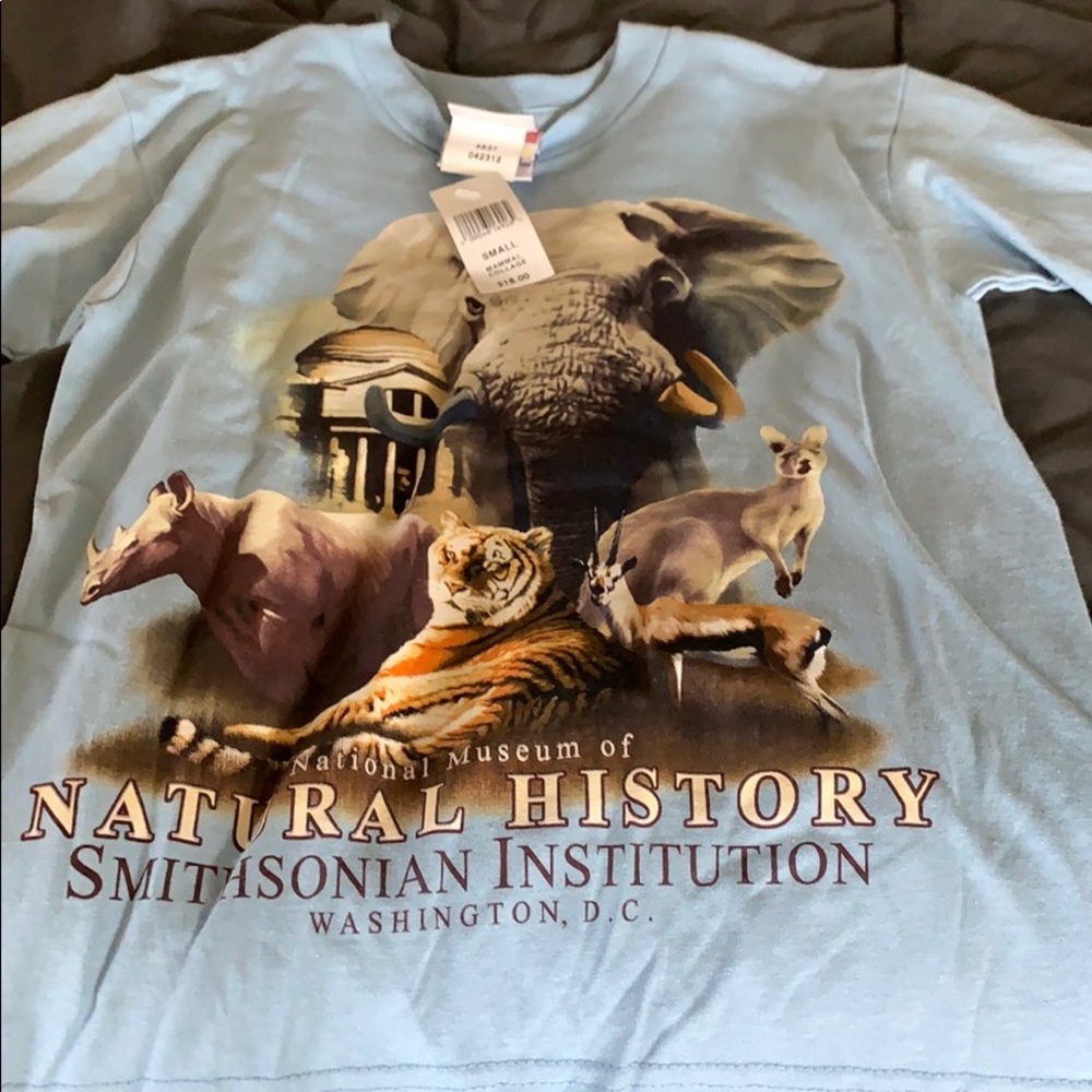 Small kids T-shirt Smithsonian museum